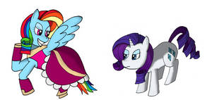 Rainbow Dash Always Dresses in Style