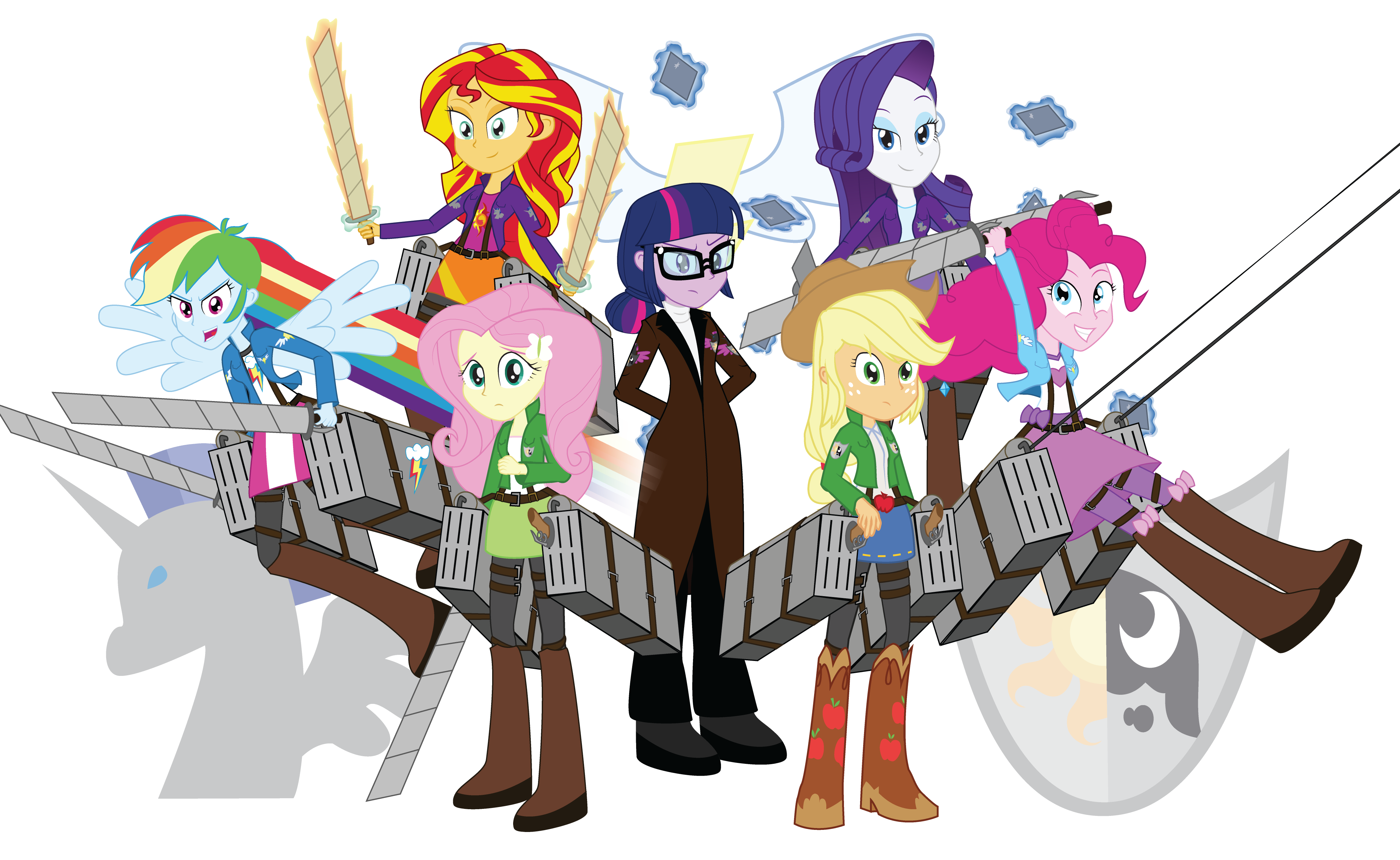 My Little Pony Equestria Girls Heroes by Dinorex50 on DeviantArt