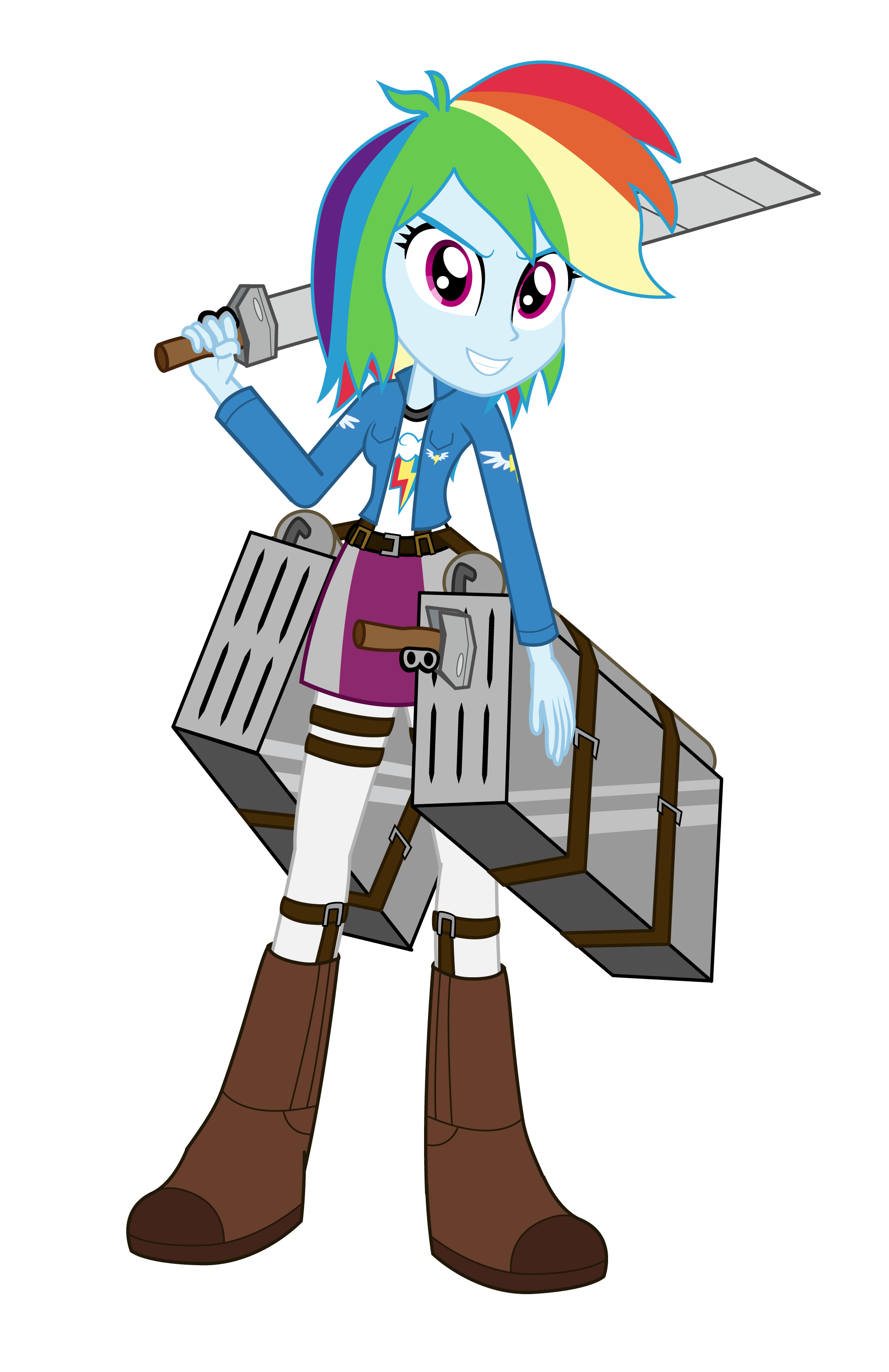 Wonderscout Commander Rainbow Dash