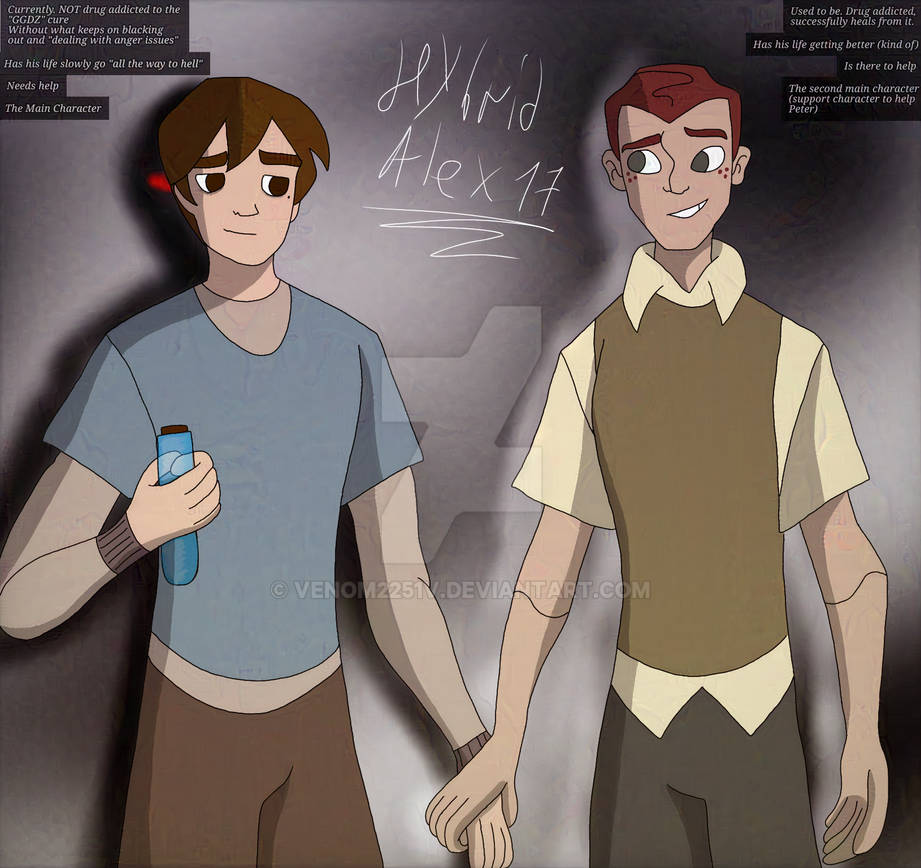 The main character and his friend by venom2251v on DeviantArt