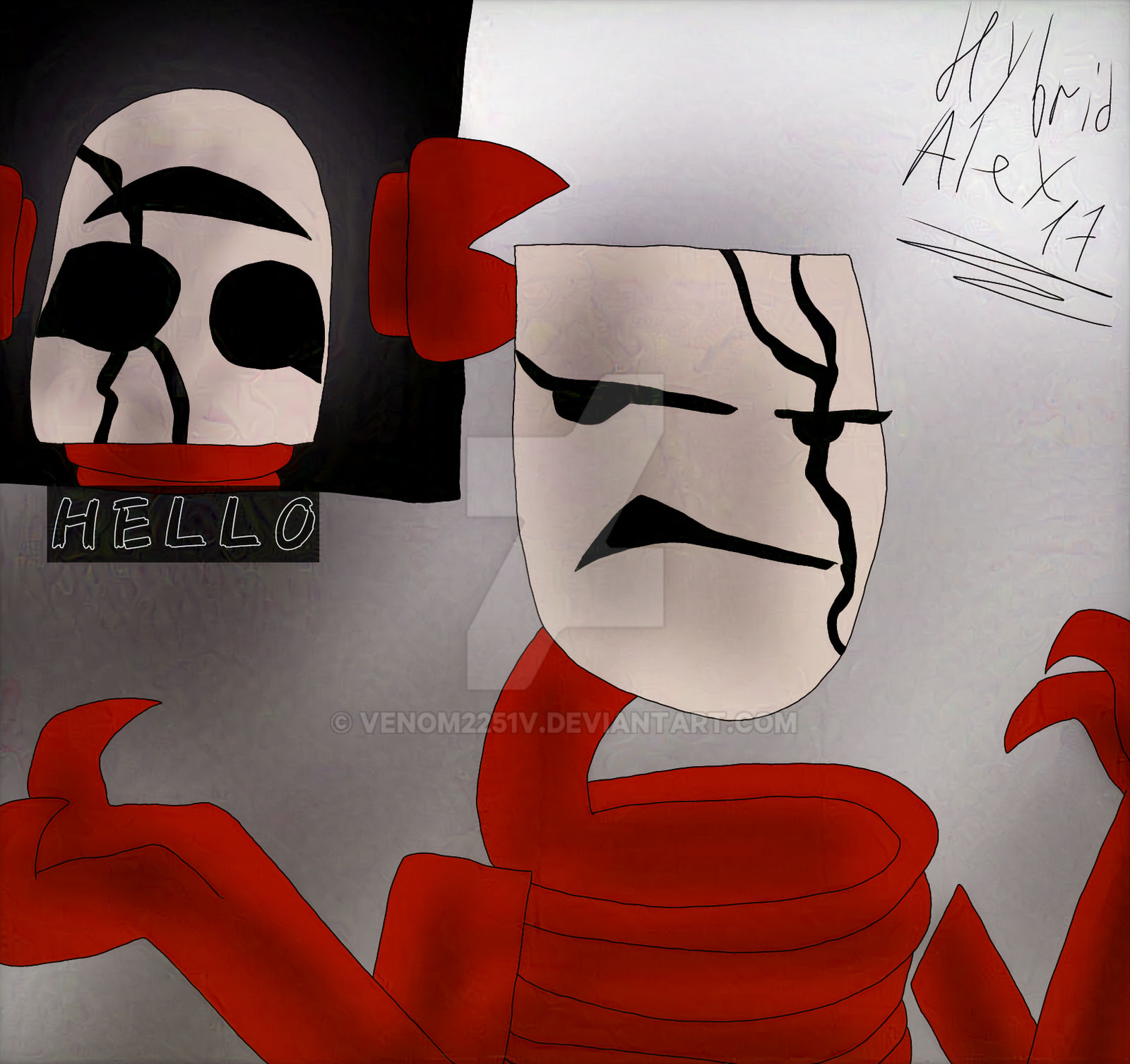 Swapped Gangle Swap!Gangle by venom2251v on DeviantArt