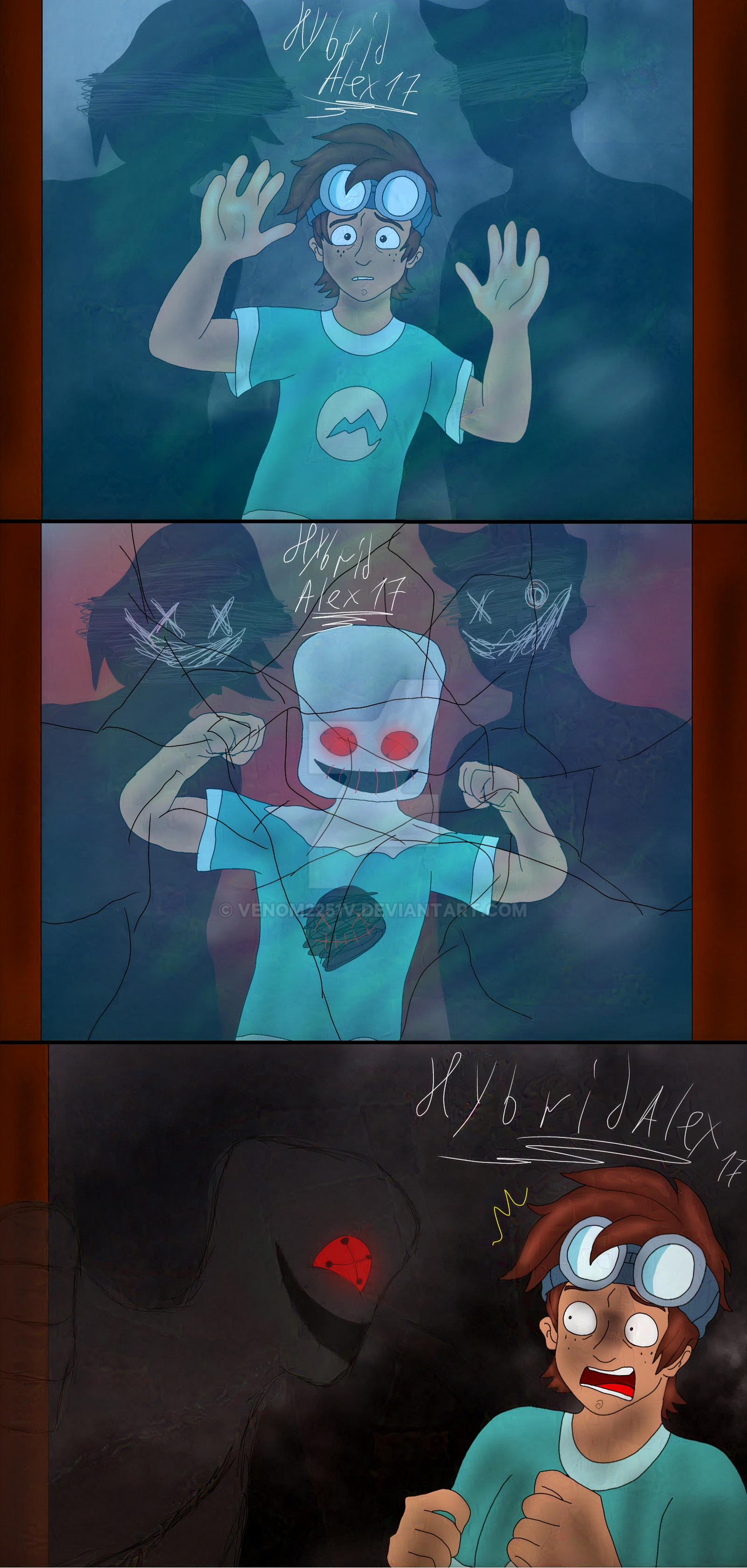 ''Reflection...?'' by venom2251v on DeviantArt