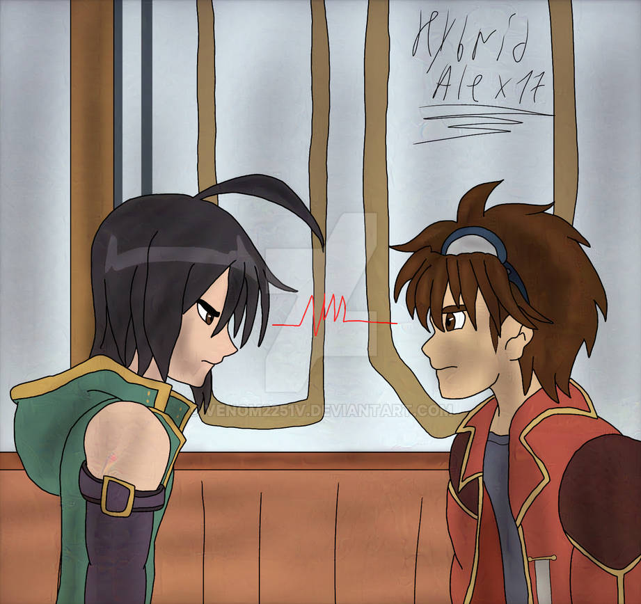 An argument between two friends by venom2251v on DeviantArt