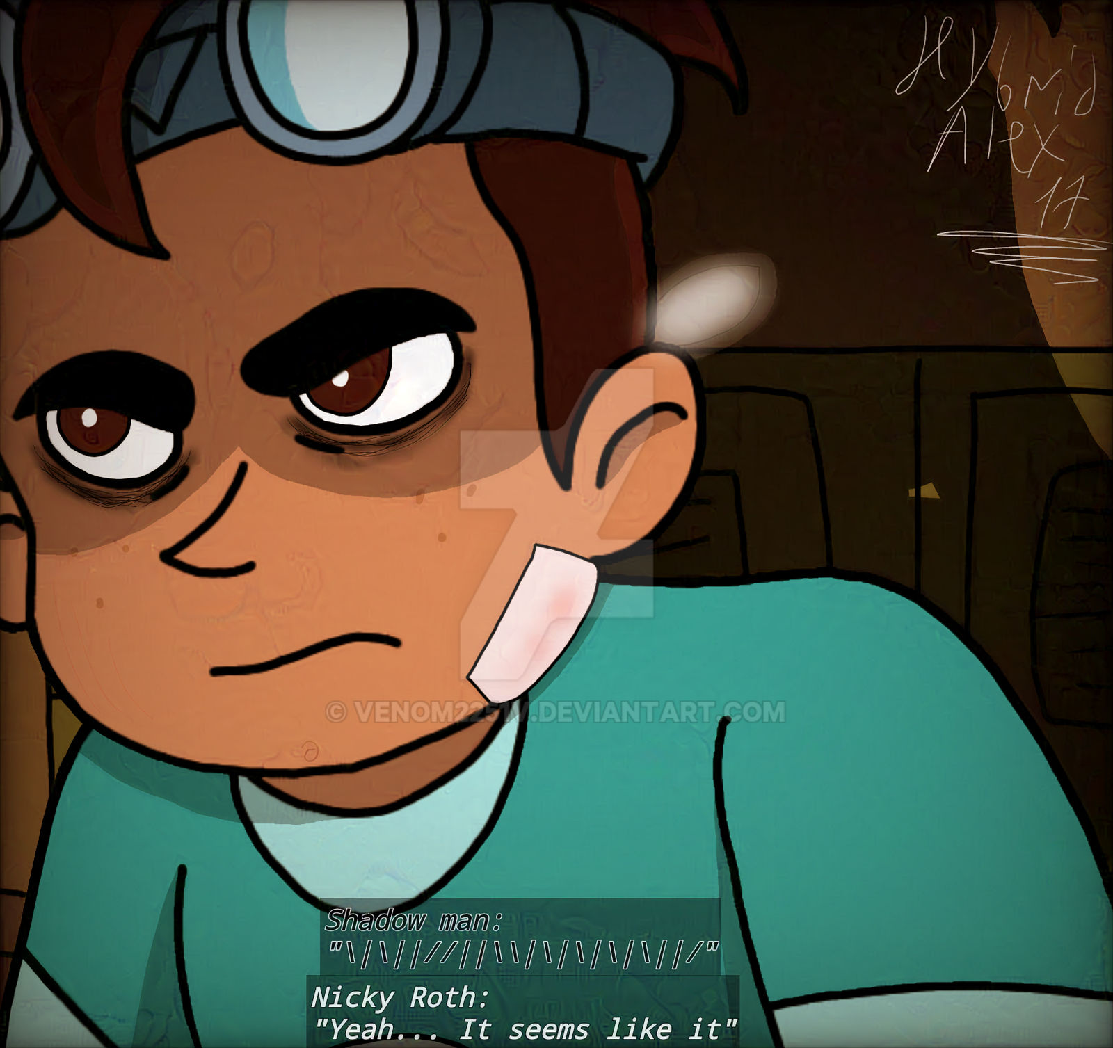 Nicky Roth and Shadow Man by venom2251v on DeviantArt