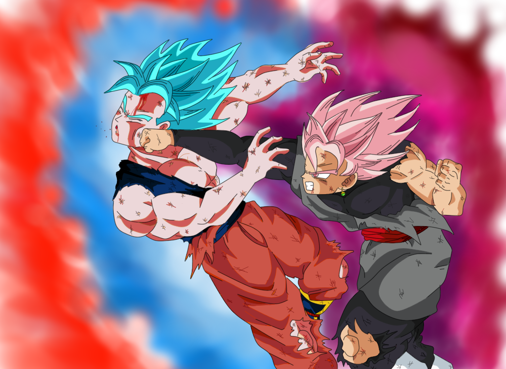 DBS Coloured Manga Panel by ScrtchScrtch on DeviantArt