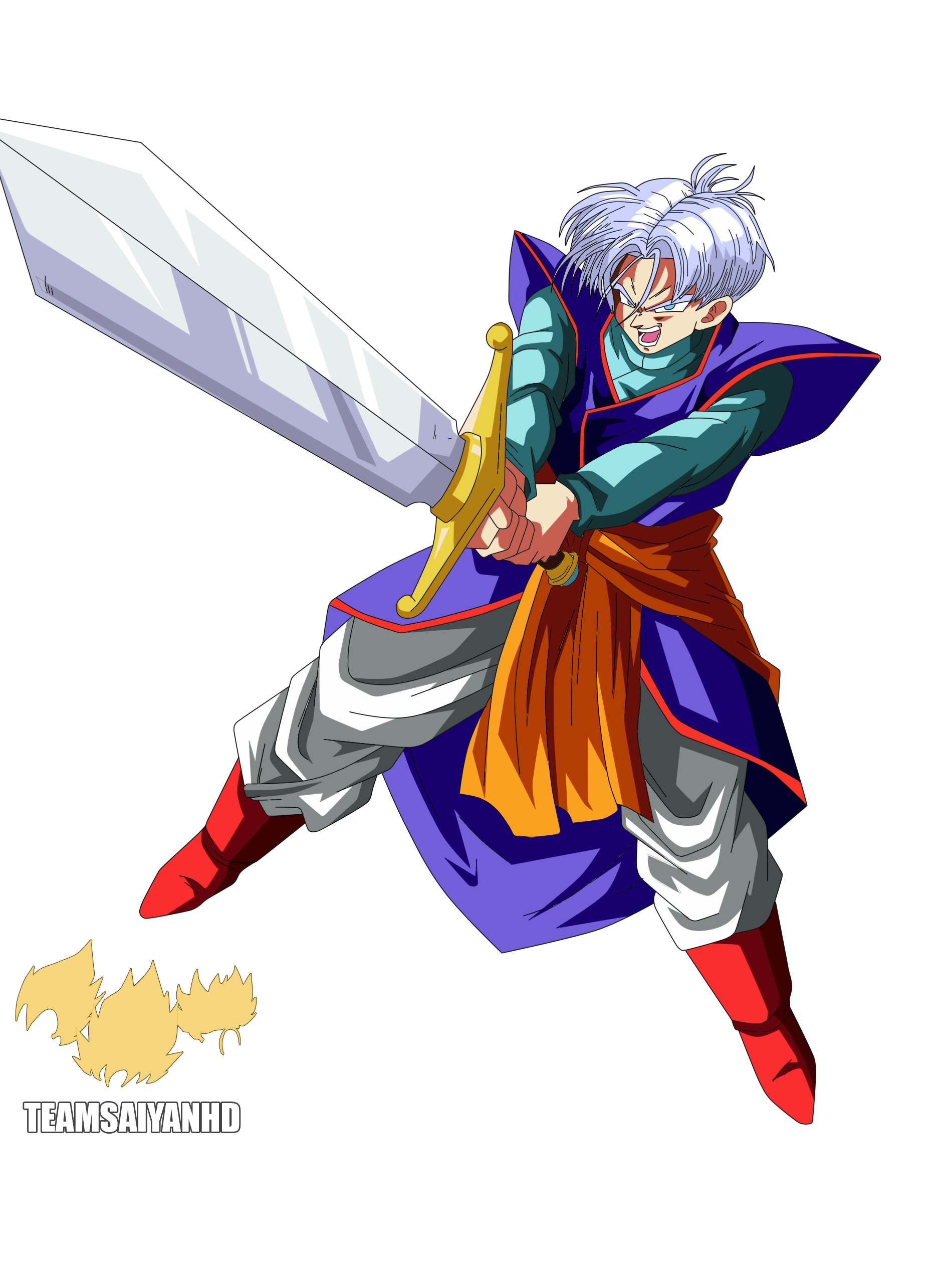 Trunks del Futuro Super Saiyan by ChronoFz on DeviantArt