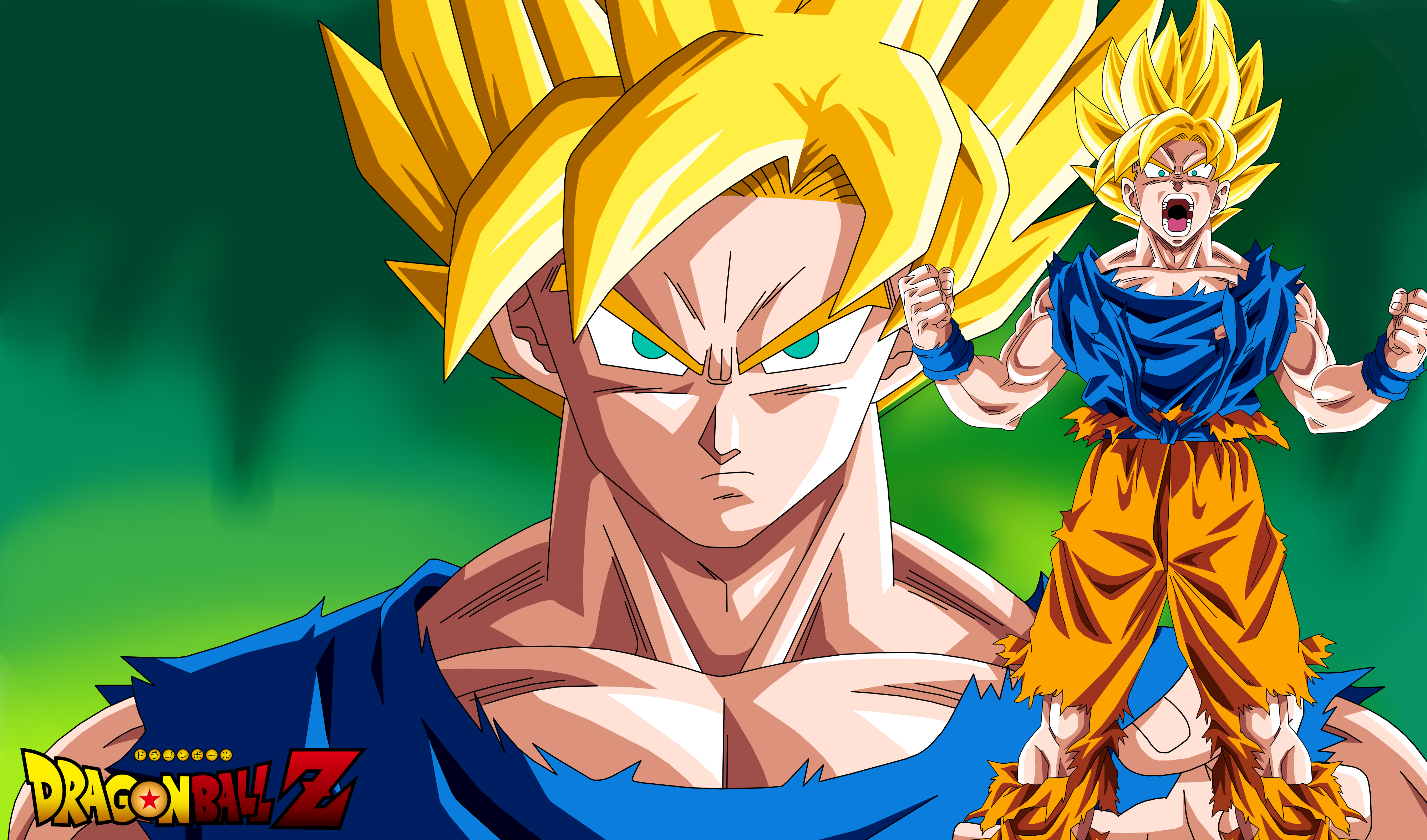 Goku Super Saiyajin by TeamSaiyanHD on DeviantArt