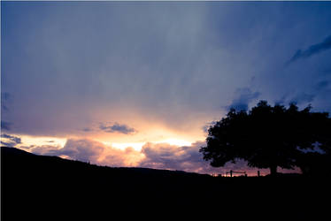 Summer Storm Sunset