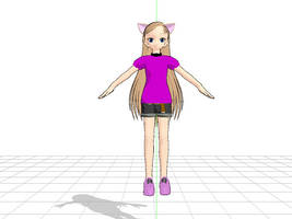 cathliean in mmd yay