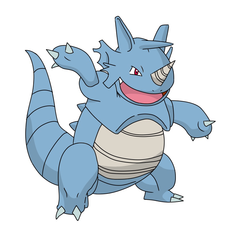 Daily Pokemon 112 - Rhydon by MrsLittletall on DeviantArt