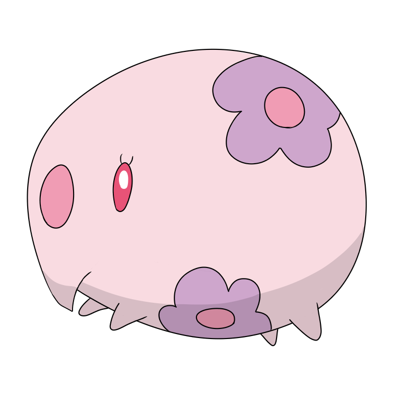 Drawing the Pokedex 517 - Munna by MrsLittletall on DeviantArt