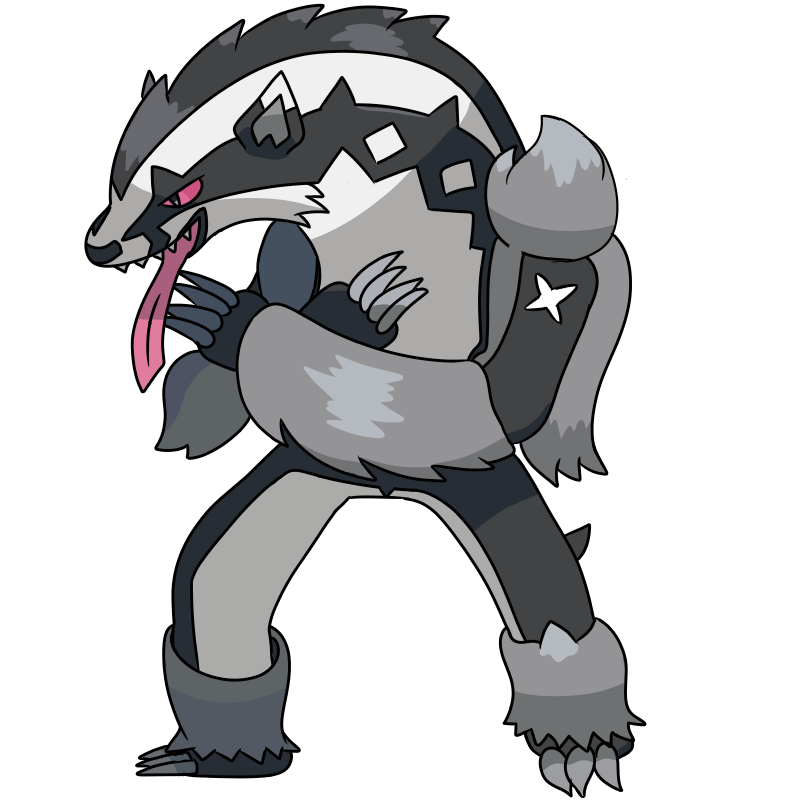 Drawing The Pokedex 862 Obstagoon By MrsLittletall On DeviantArt drawing-the-pokedex-862-obstagoon-by-mrslittletall-on-deviantart