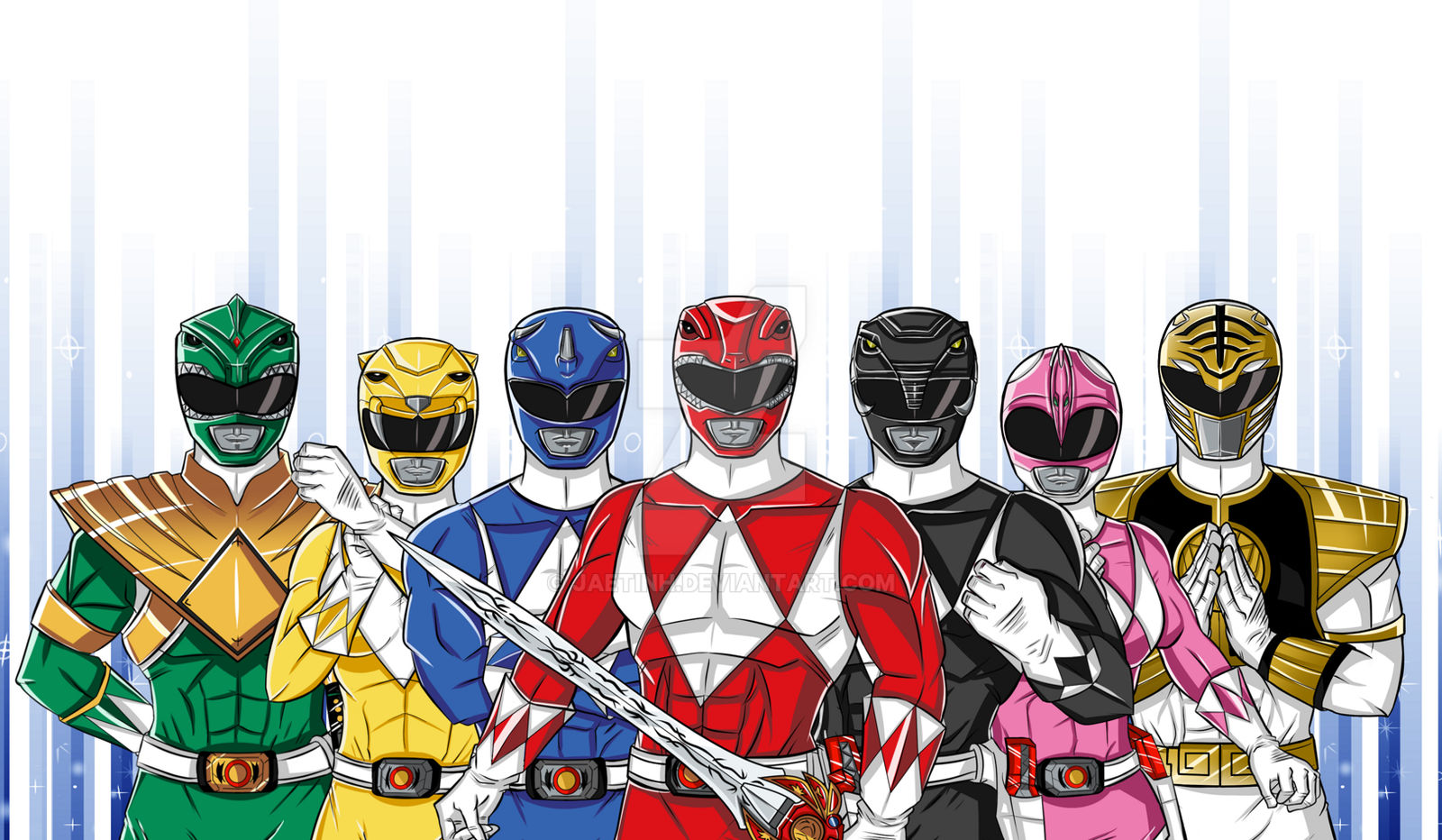 Mighty Morphin Power Rangers by Jaetinh on DeviantArt Mighty Morphin Power Rangers by Jaetinh on DeviantArt