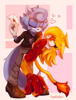 AT: Gage and Myu.. As Valentines?!