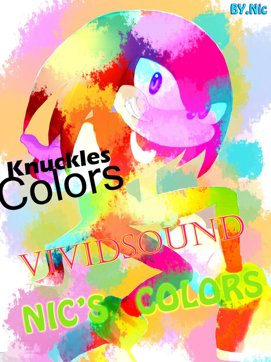 Knuckles colors by Nicccoo on DeviantArt