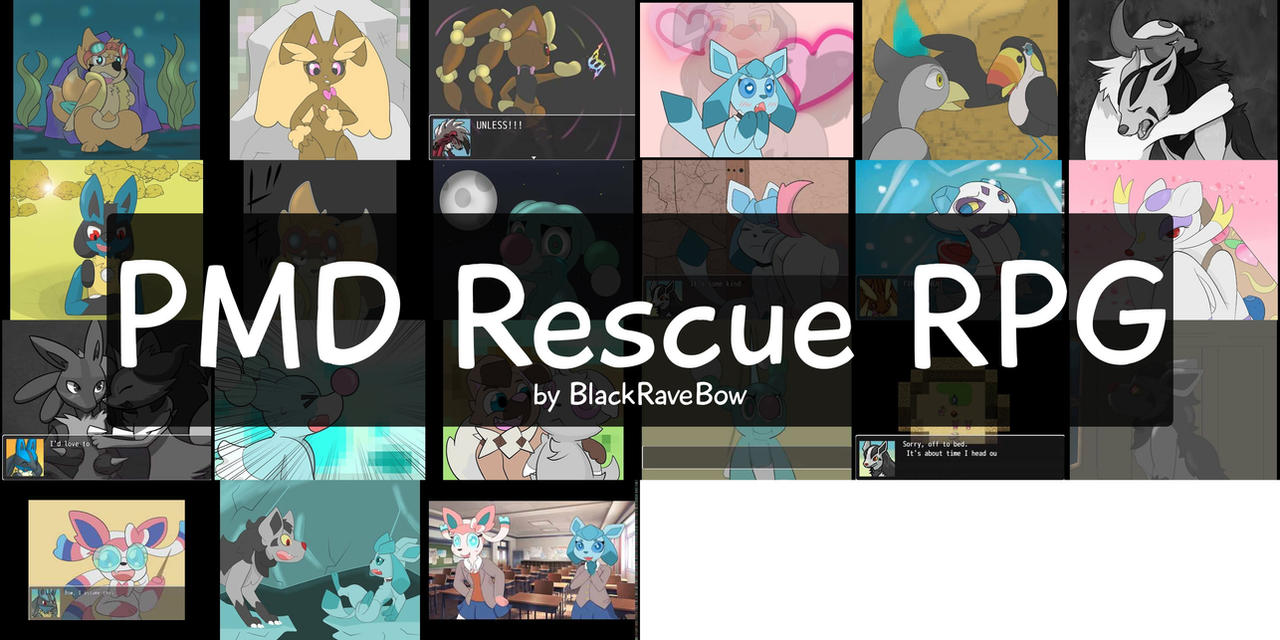 Pmd Rescuers Map PMD Rescue RPG by BlackRaveBow by chicoARTS on DeviantArt