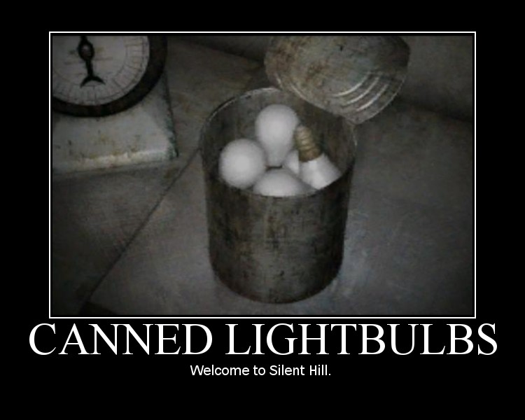 Canned Lightbulbs