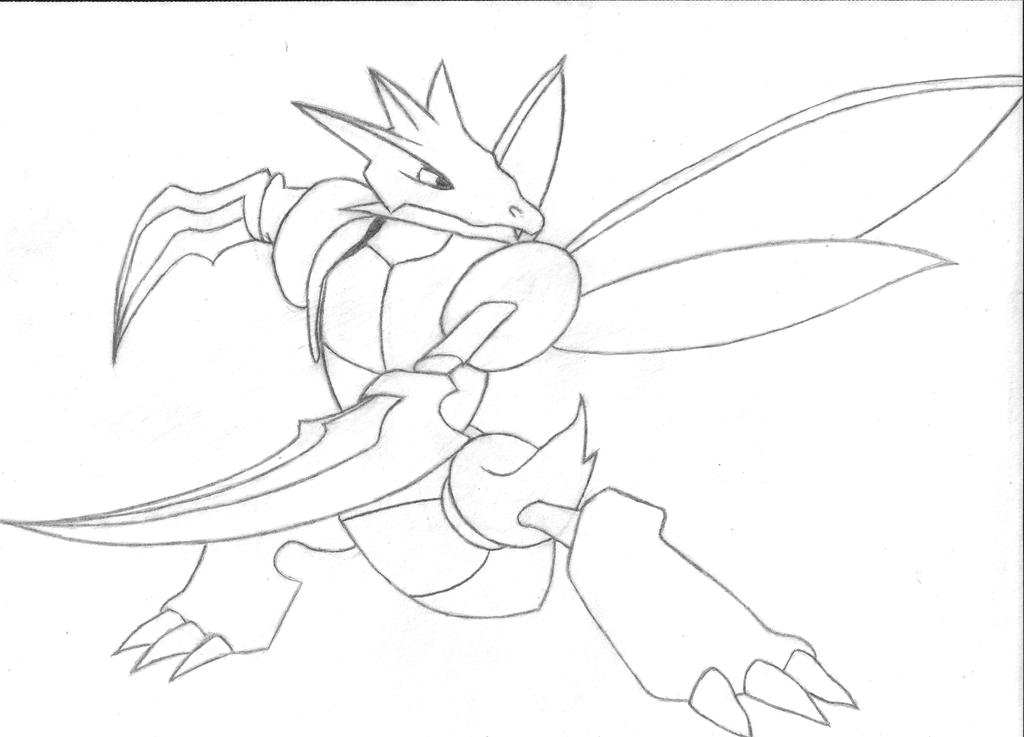 Scyther by Viohazard on DeviantArt