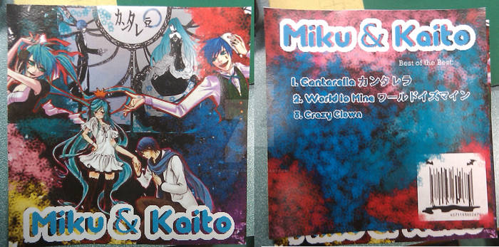 Miku + Kaito Cd Cover