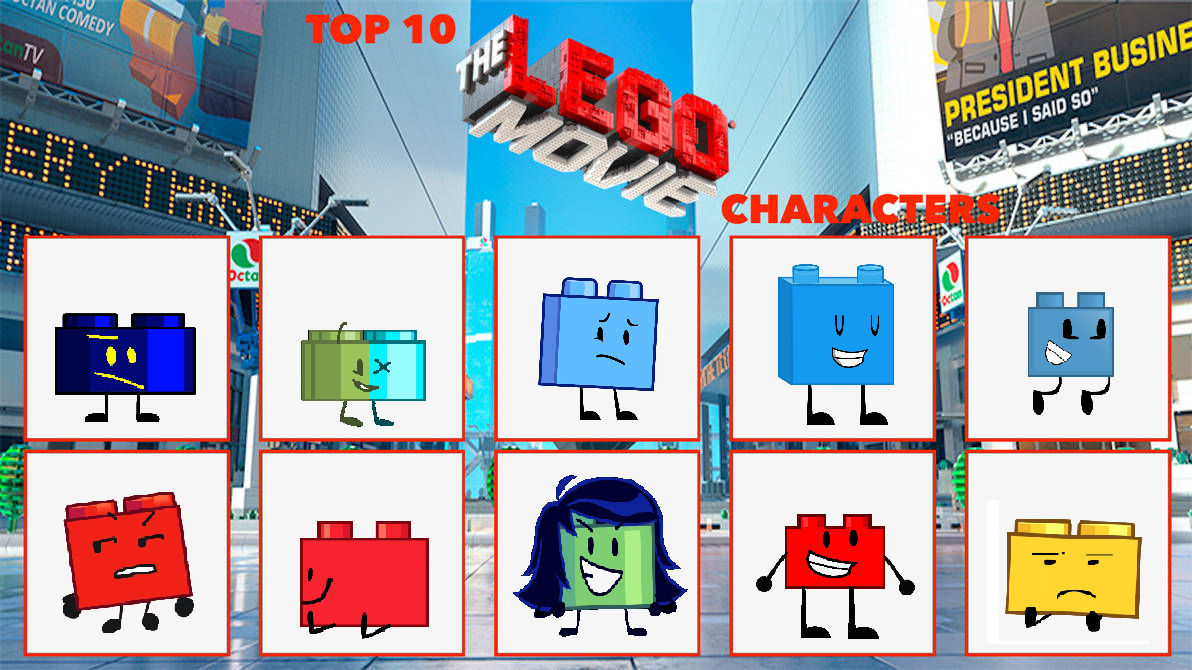 Top 10 Lego Object shows by JULIANARHIAN123 on DeviantArt