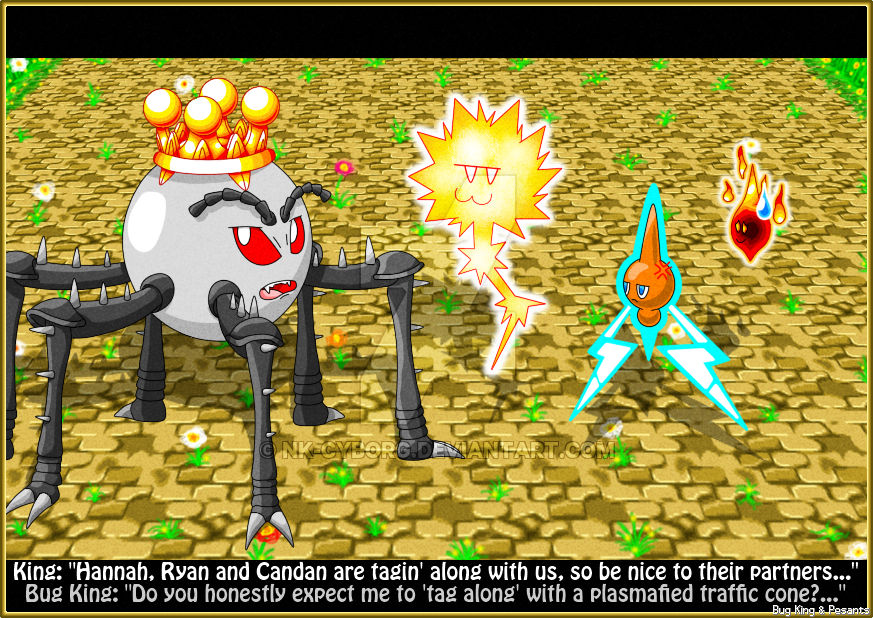Deviantart Insect King ~Bug King and Pesants - Cartoon Screenshot~ by Nk-Cyborg on DeviantArt