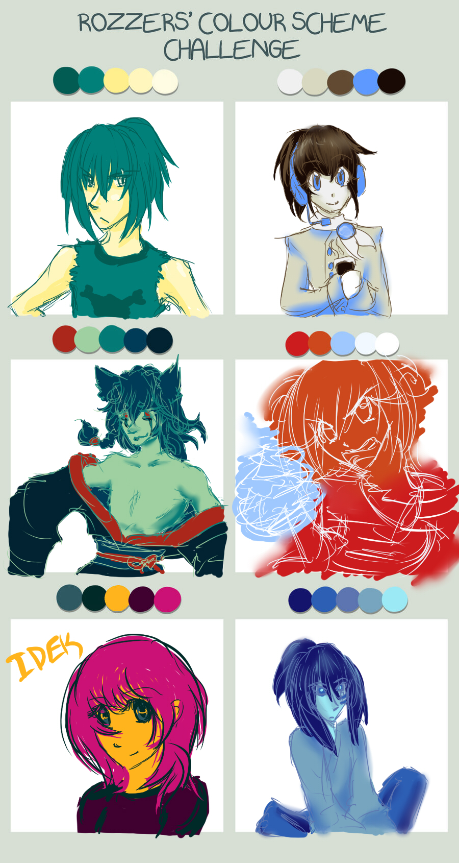 Color Scheme Meme by summermon on DeviantArt