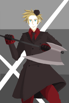 Hetalia: Denmark has an axe