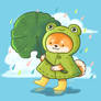 Frog Raincoat