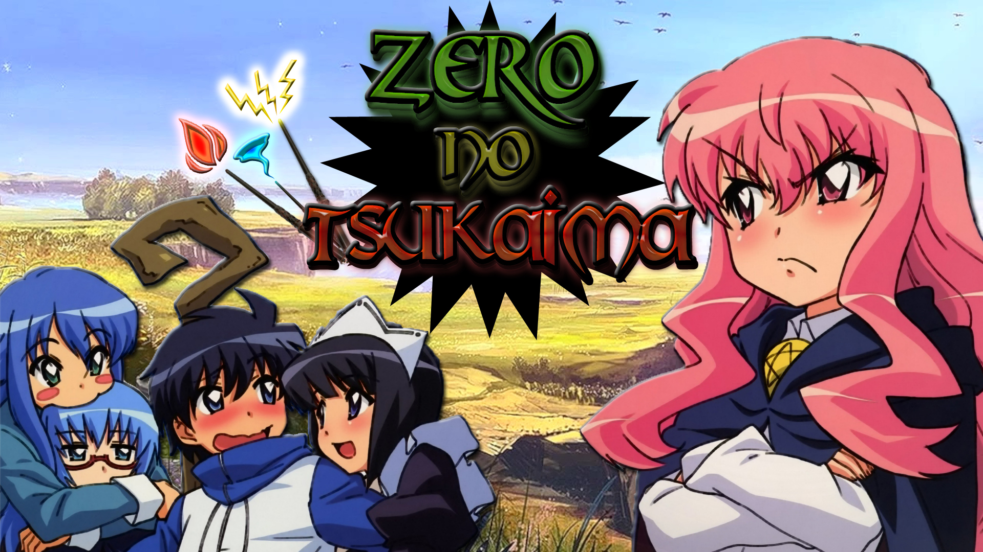 Zero No Tsukaima Wallpaper By Tonyzex1995 On Deviantart Zero No Tsukaima Wallpaper By Tonyzex1995 On Deviantart