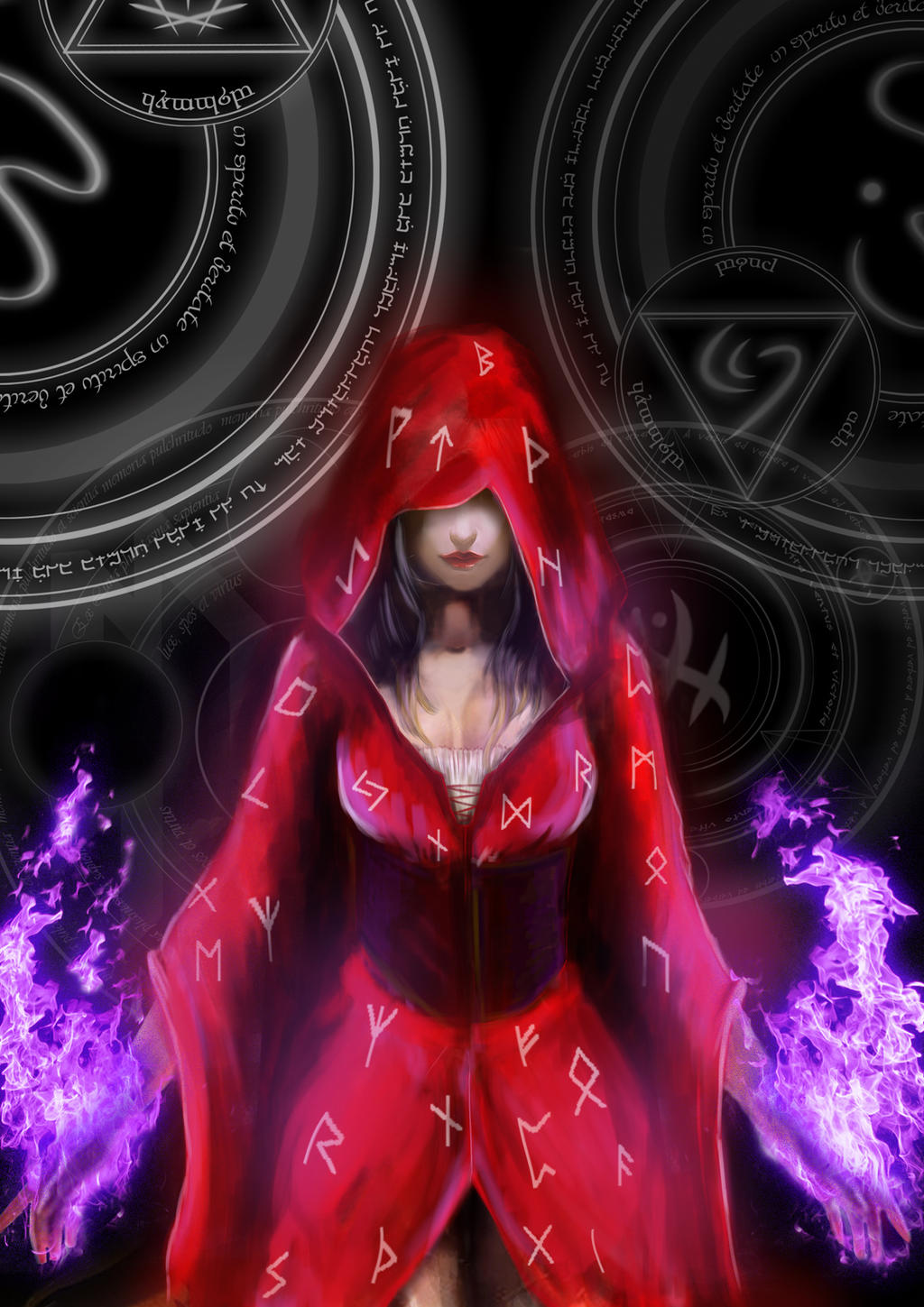 Redvector Witch Red Witch by kronopy on DeviantArt