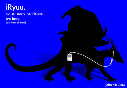 iRyuu, the iPod dragon