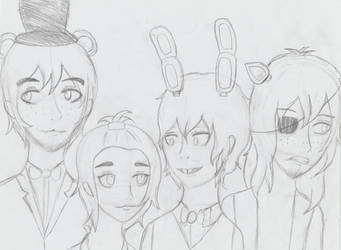 Humanized Fnaf