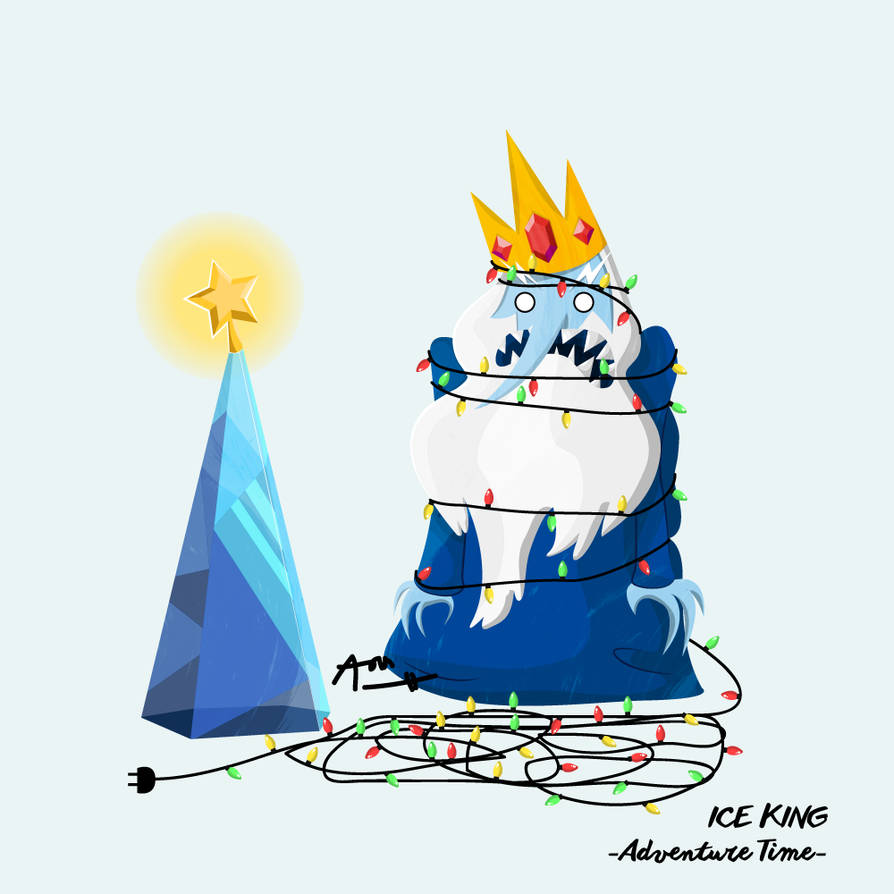 Ice King from Adventure Time by voonann on DeviantArt