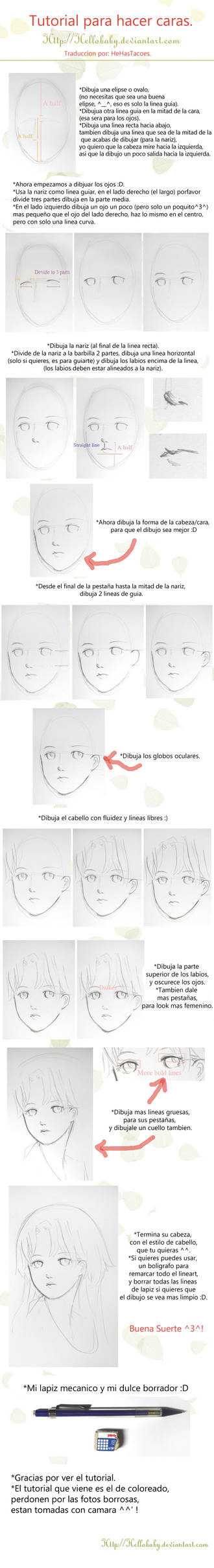 Como dibujar caras