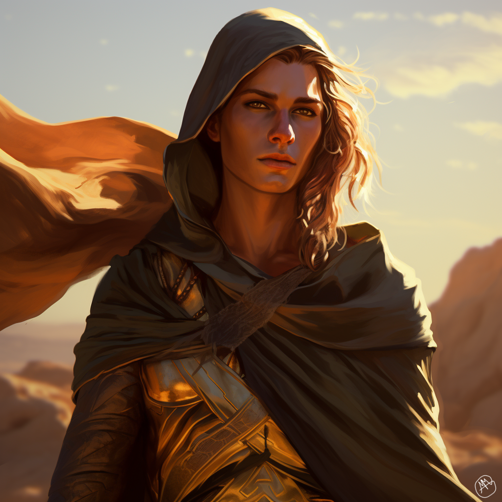 The Desert Elf Warrior by Salrry on DeviantArt