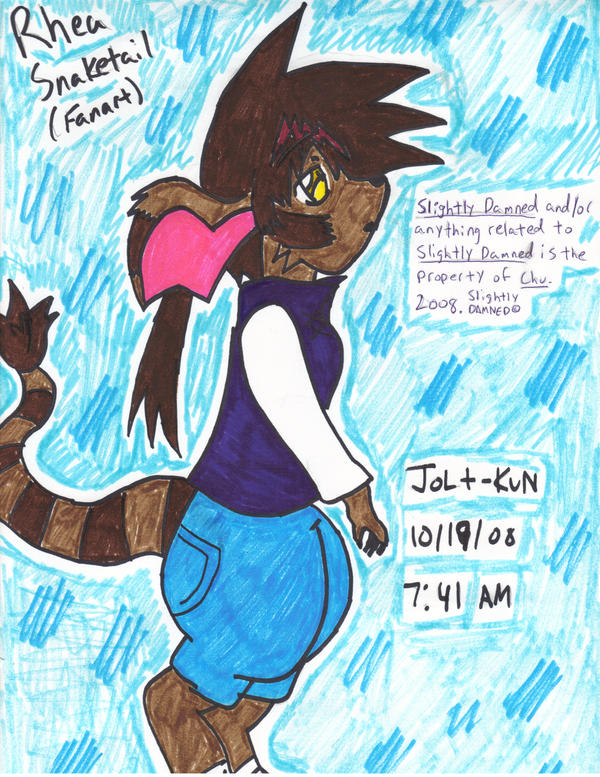 Rhea Snaketail by Jolt-kun on DeviantArt