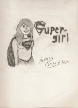 Supergirl Sketch by Arpoky