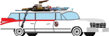 All Engines Go X Ghoutbusters - Ecto-1