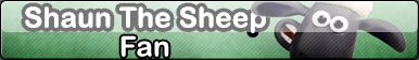Shaun The Sheep Fan Button