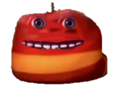 Oi Oi Oi Red Larva But E E Ei I'm On Vacation Face