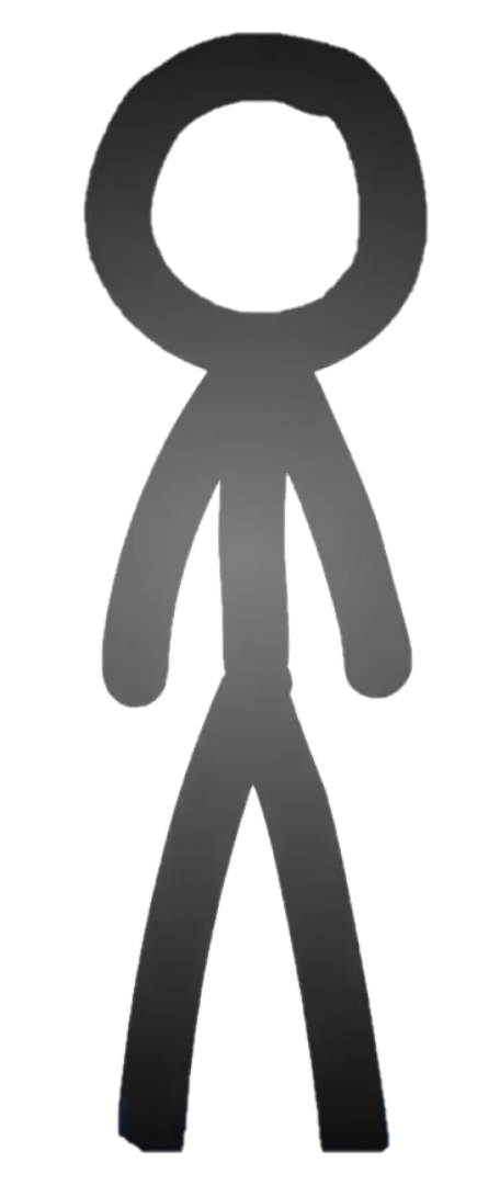 black stickman for Animator vs. Animation png by FranchuMar on DeviantArt