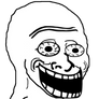 Wojak WTF trollface 