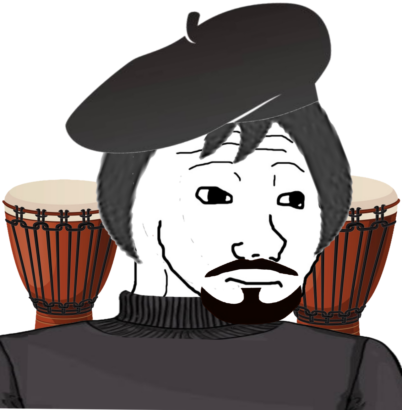 Beatnik wojak by couillosaure on DeviantArt