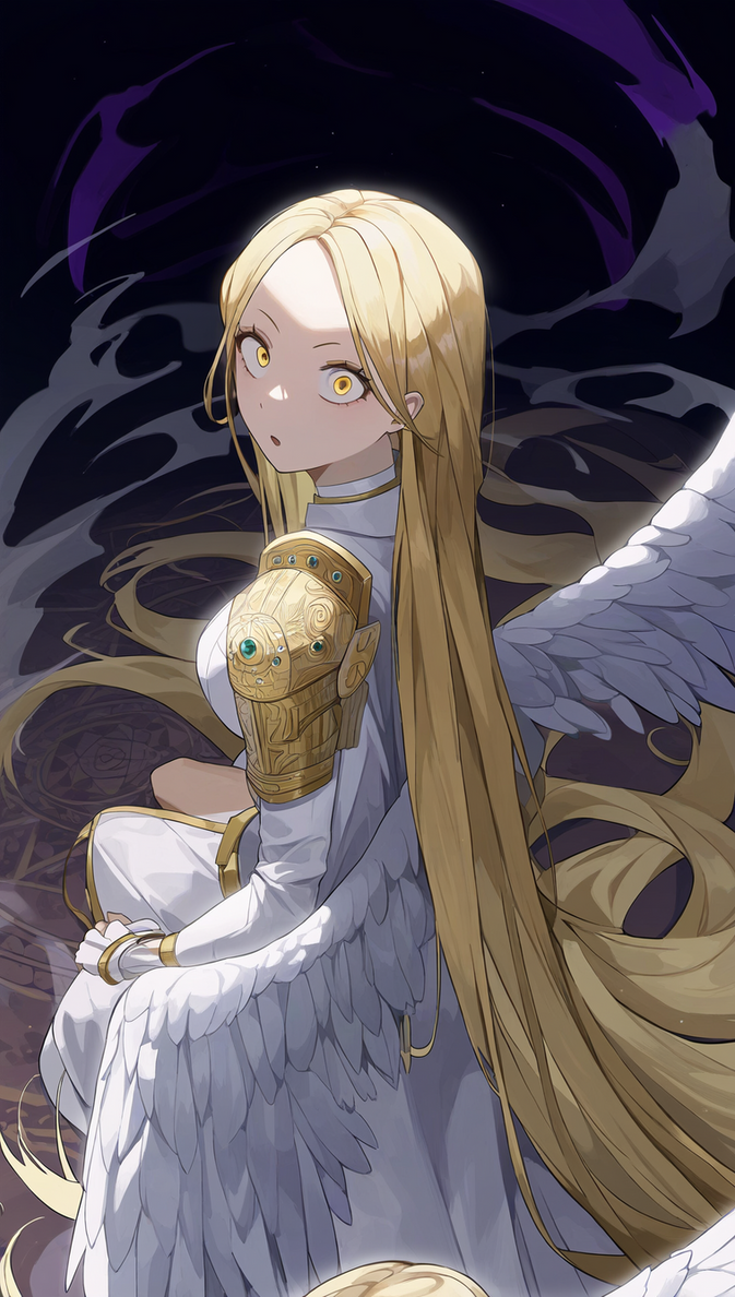 Angelic Guard Very Serious Angelic Warrior Caught Off Guard! by superspecialzanzma on ...