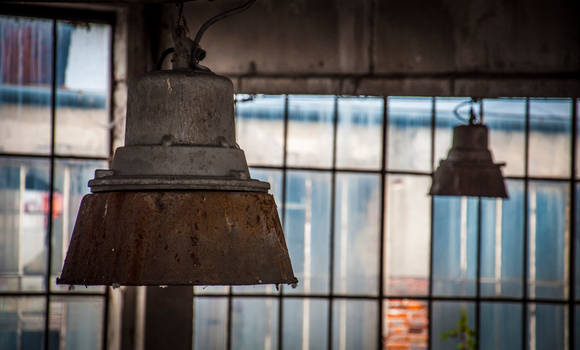 Old concrete plant