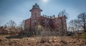 Abandoned railway hospital