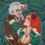 Geralt and Triss