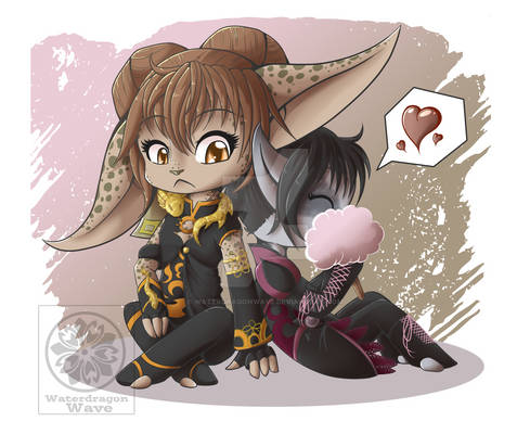 Chibi: Rijja and Margo