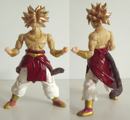 Broly Super Saiyan custom action figure