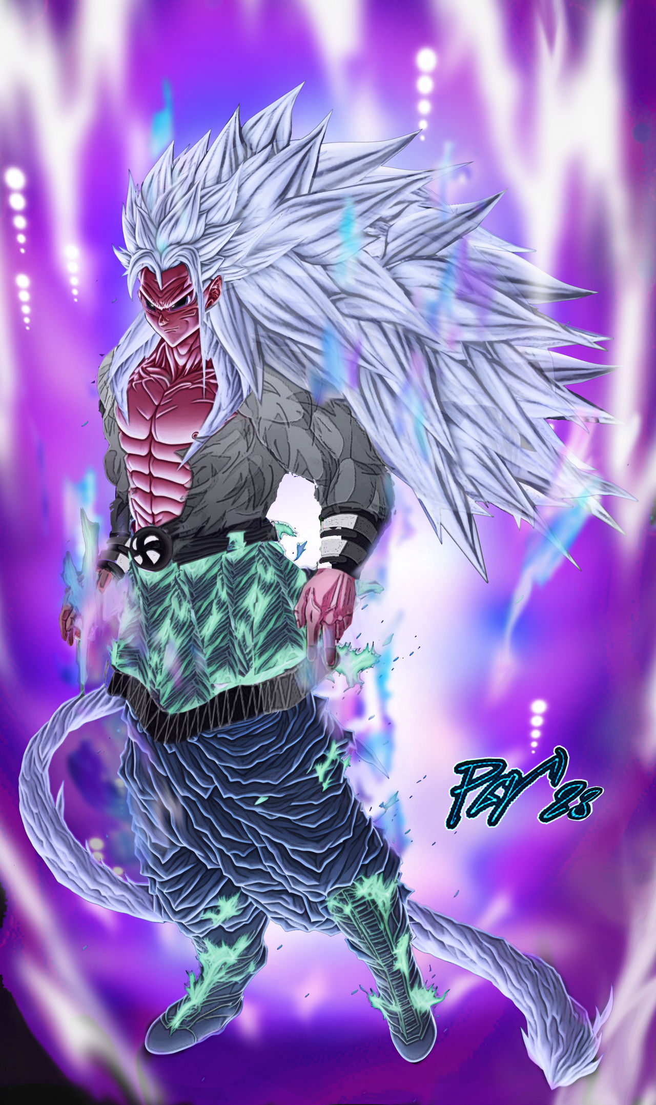 AI SS5 Goku by pgv on DeviantArt